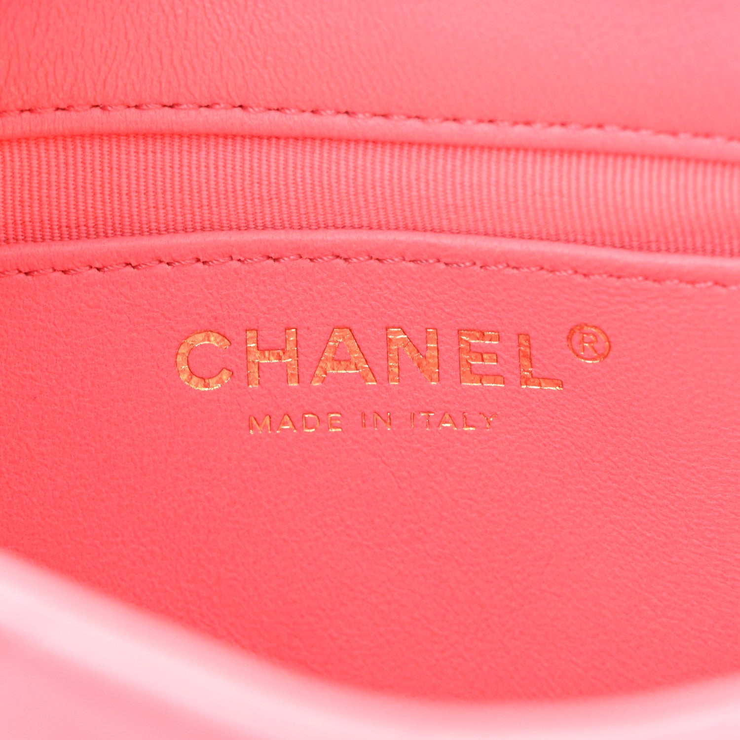 Chanel Lambskin Quilted Mini Funky Town Flap Pink 6 of 10