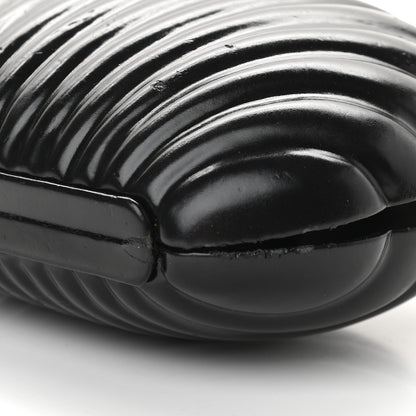 Chanel Vinyl Saint Tropez Evening Clutch Black 8 of 10