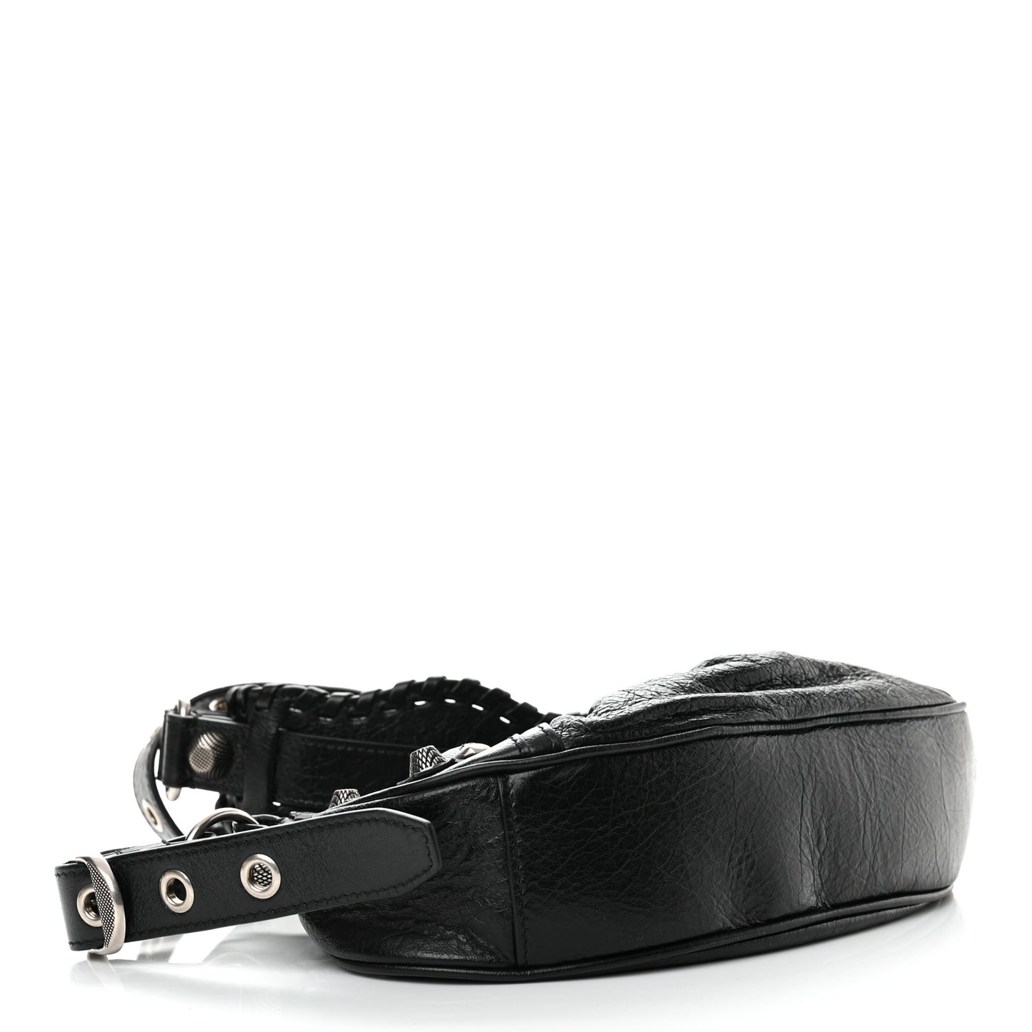 Agneau Arena Le Cagole Shoulder Bag XS Black