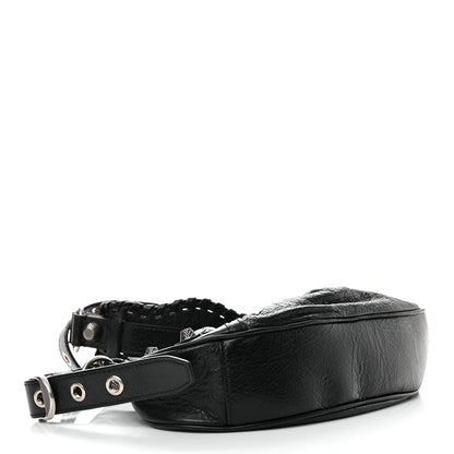 Balenciaga Agneau Arena Le Cagole Shoulder Bag XS Black 4 of 10