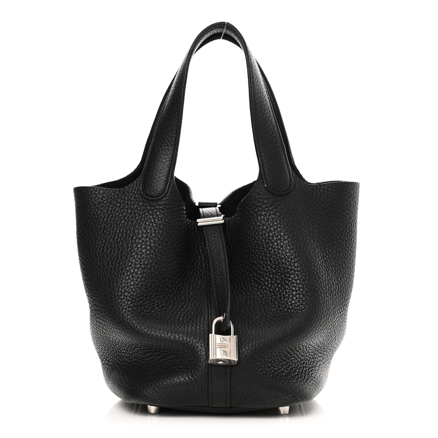 Hermes Taurillon Clemence Picotin Lock 18 PM Black 1 of 11