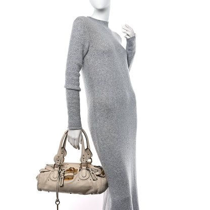 Chloe Calfskin Medium Paddington Satchel Beige 2 of 17