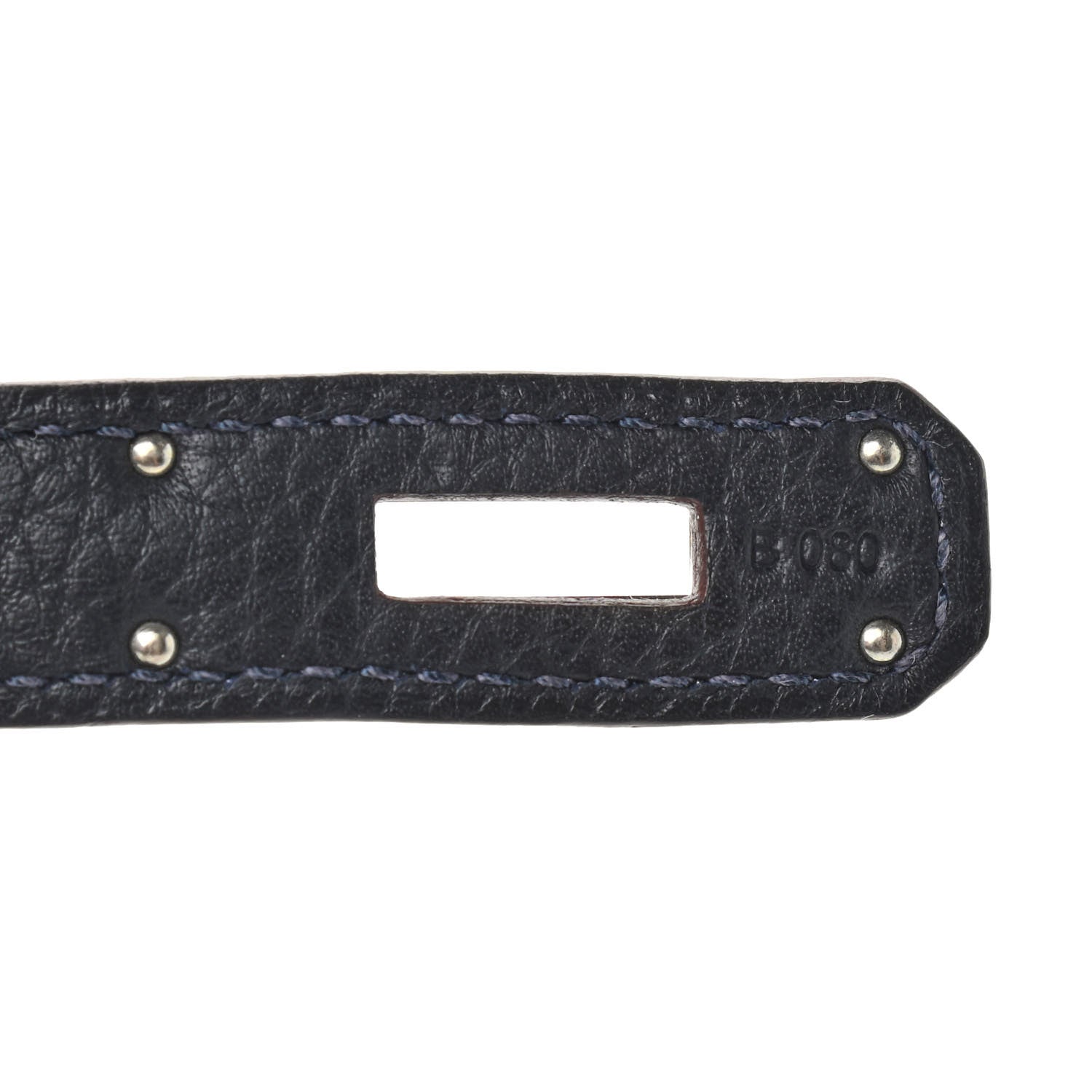 Hermes Taurillon Clemence Tri-Color Jypsiere 28 Etain Bleu Ocean Bleu Abysse 6 of 8