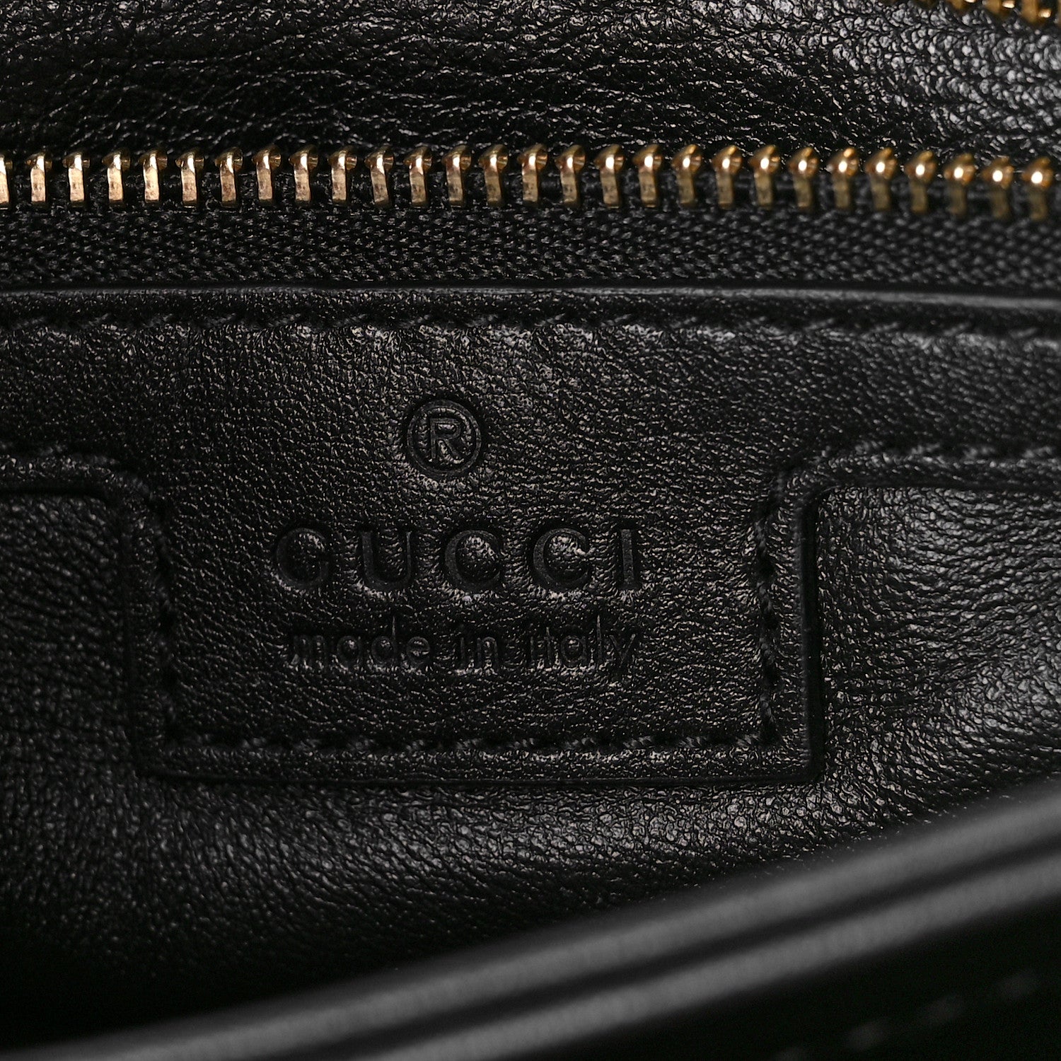 Gucci Roxy Calfskin Web Medium Blondie Shoulder Flap Bag Black 6 of 10