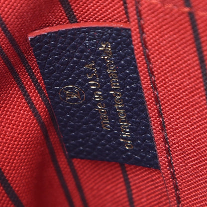 Louis Vuitton Empreinte Montaigne MM Marine Rouge 8 of 15