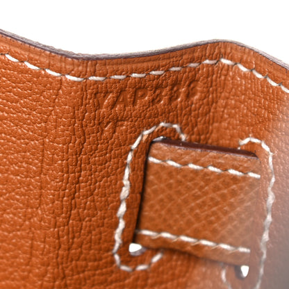 Hermes Epsom Kelly Sellier 28 Gold 7 of 12