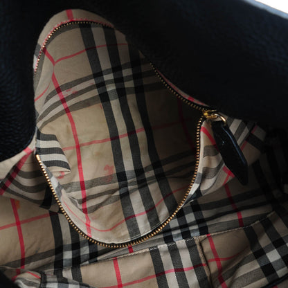 Burberry London Grainy Calfskin Medium Baynard Tote Black 11 of 11
