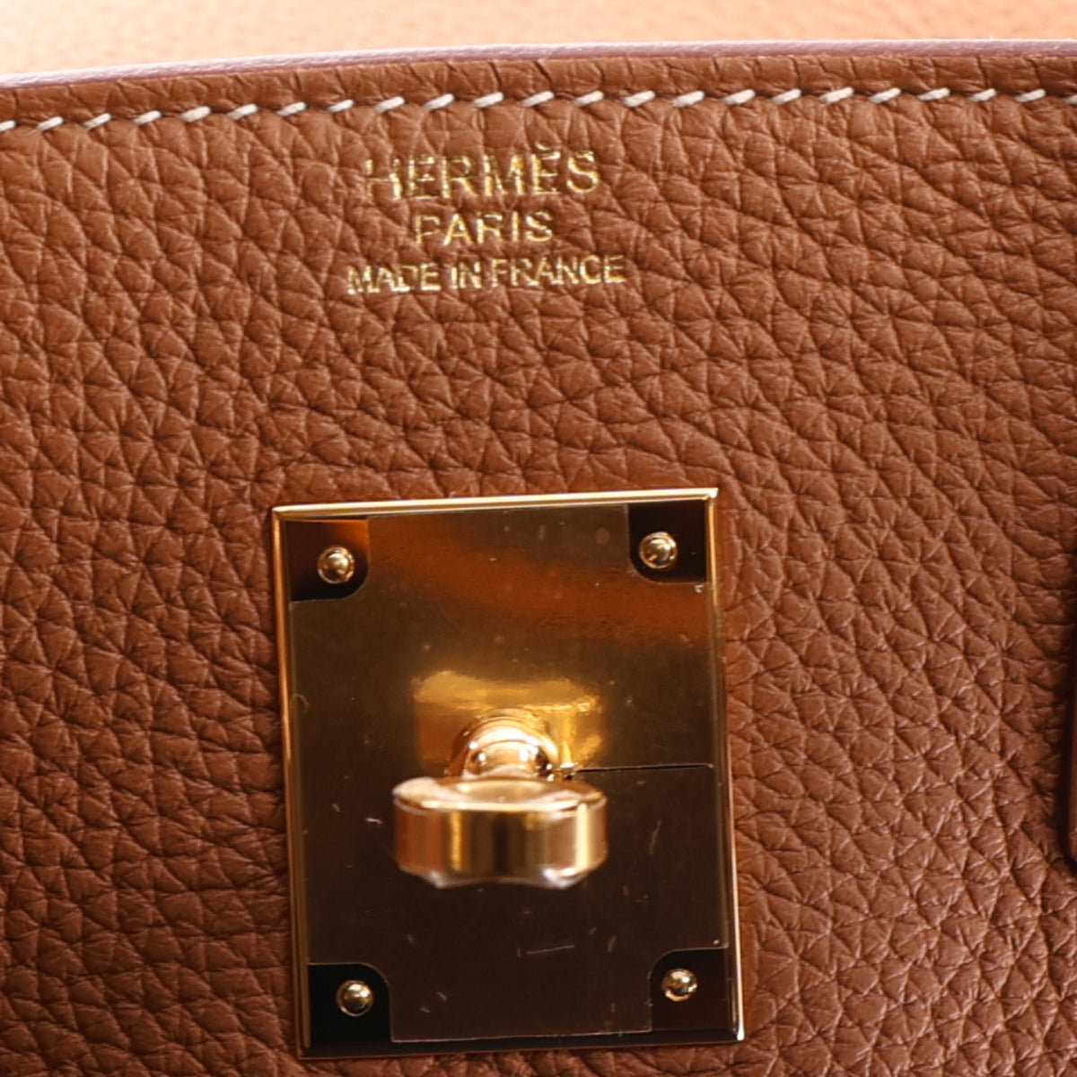 Hermes Togo Birkin 30 Gold 7 of 10