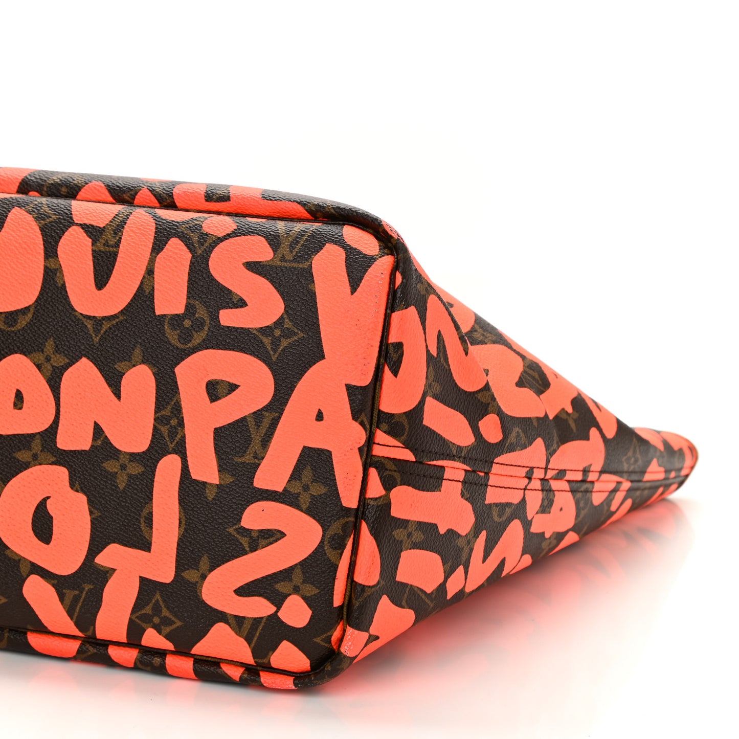 Monogram Graffiti Neverfull GM Orange