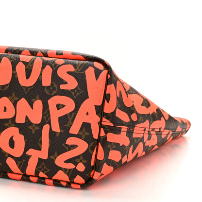 Louis Vuitton Monogram Graffiti Neverfull GM Orange 7 of 12