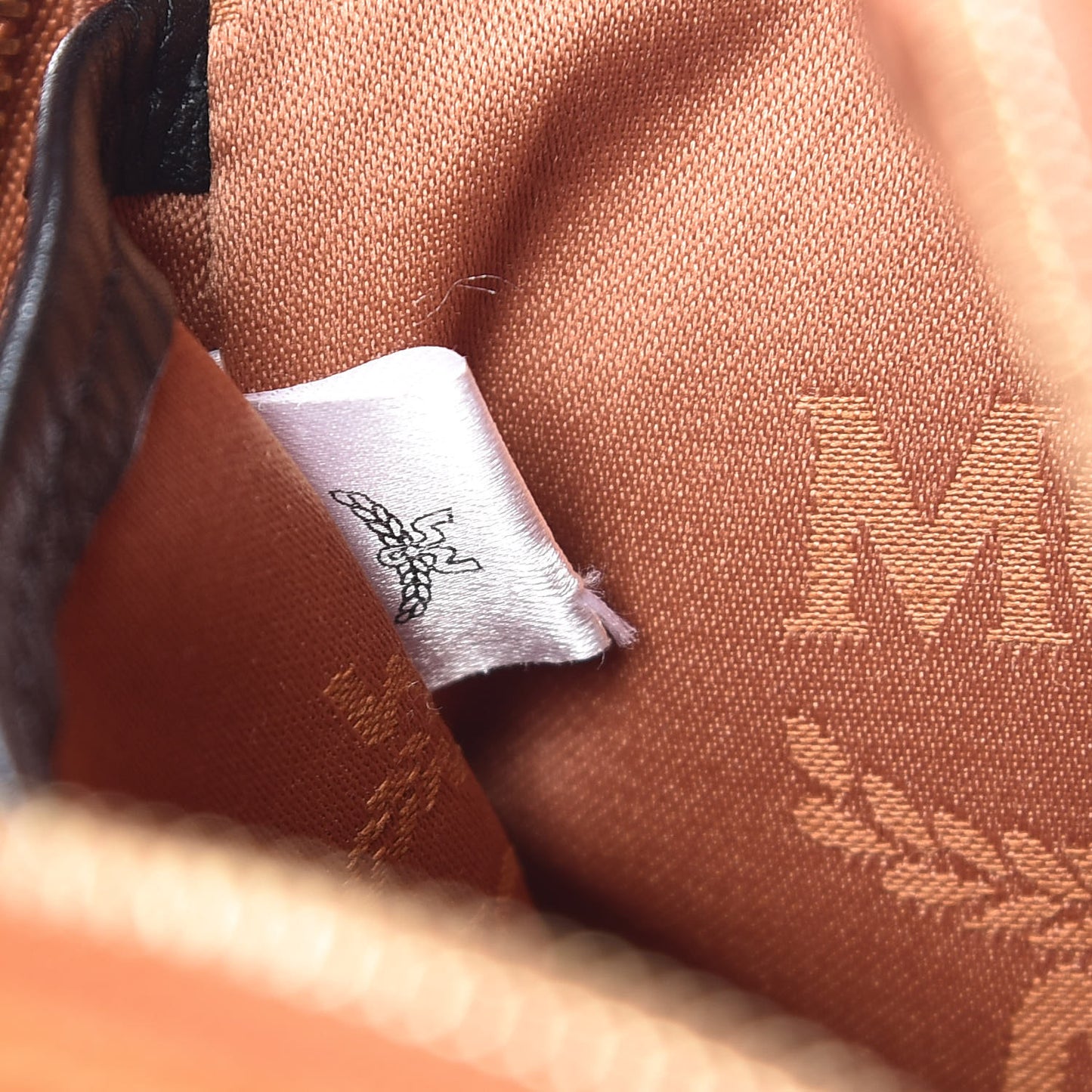 Visetos Mini Camera Crossbody Bag Cognac