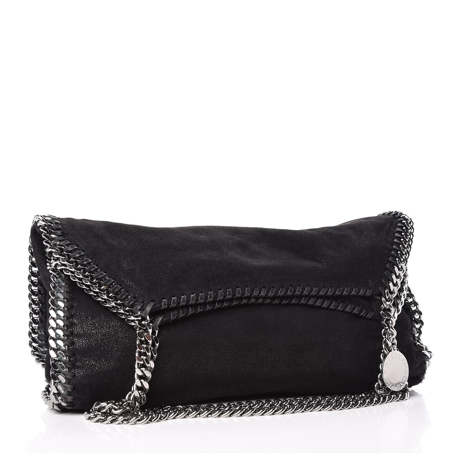 Shaggy Deer Small Falabella Tote Black