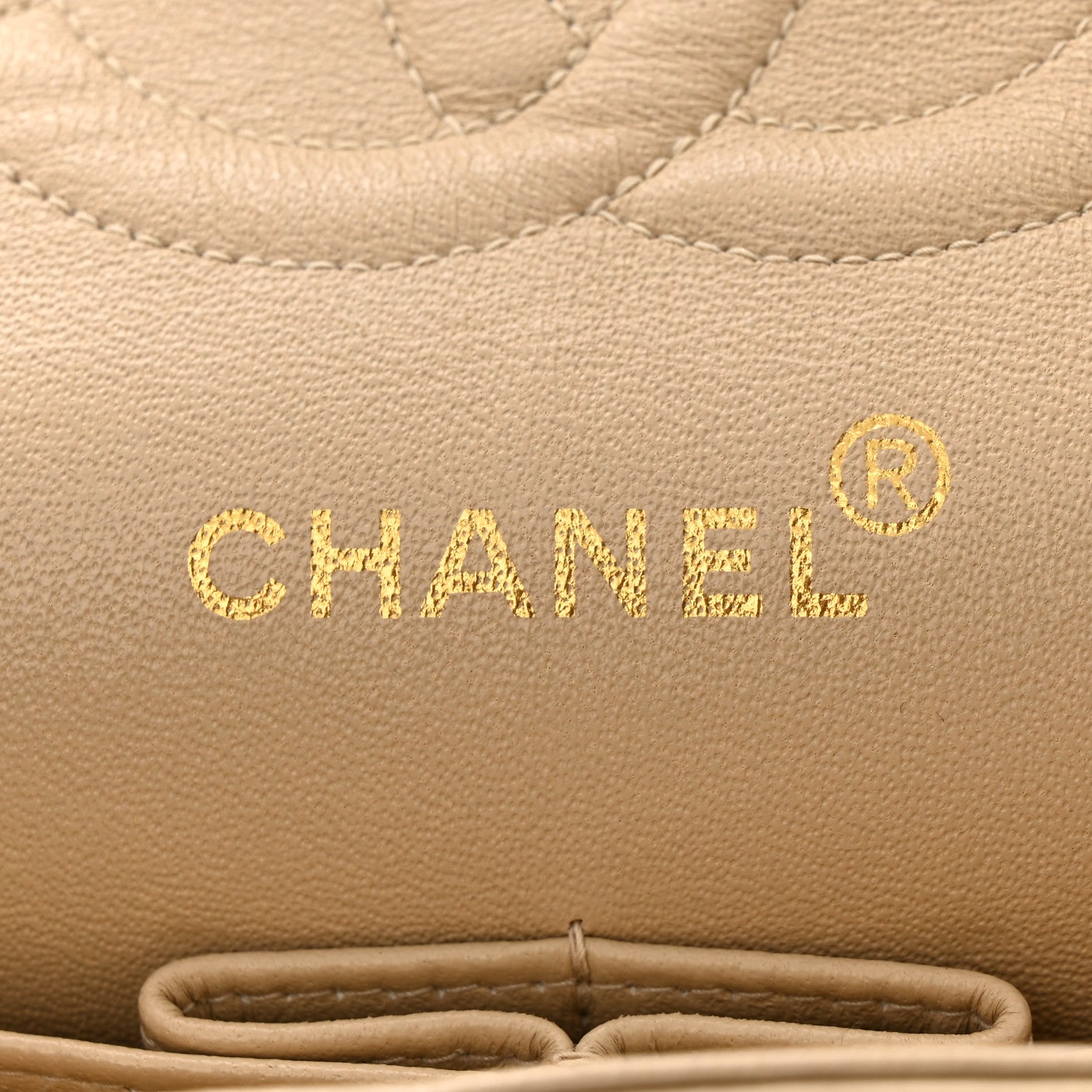 Chanel Lambskin Quilted Small Double Flap Beige 6 of 13