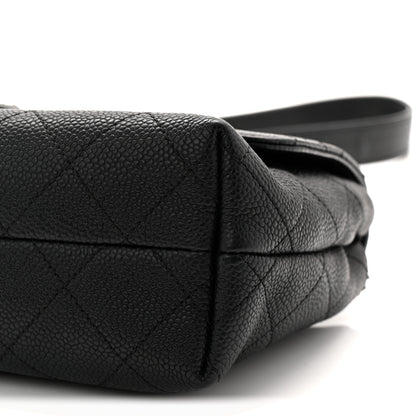 Chanel Caviar Quilted City Walk Flap Black 10 of 10