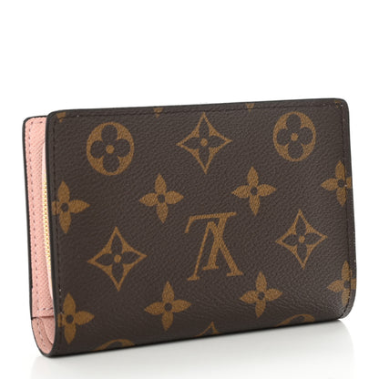 Louis Vuitton Monogram Juliette Wallet Rose Ballerine 3 of 10
