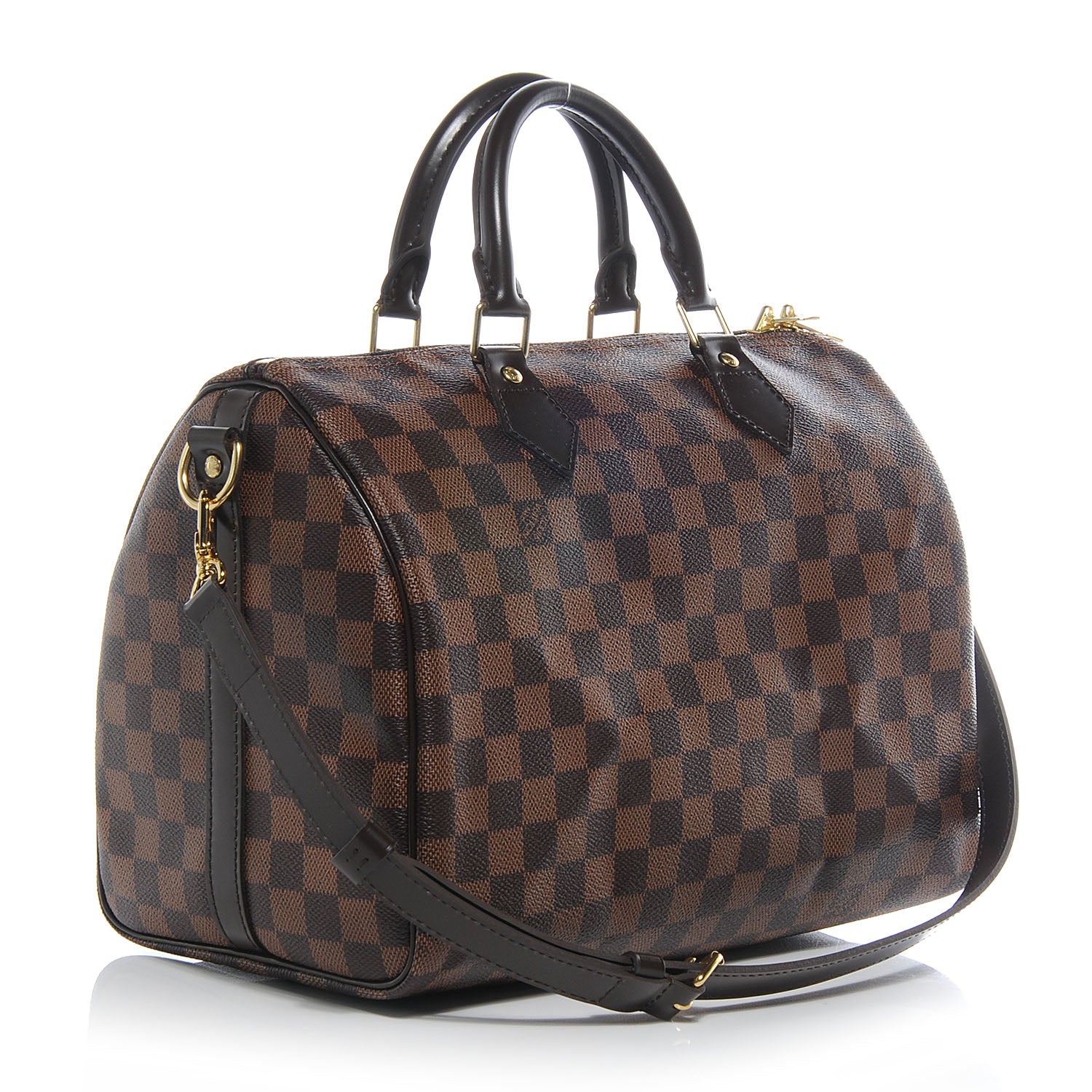 Louis Vuitton Damier Ebene Speedy Bandouliere 30 3 of 8
