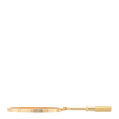 Cartier 18K Yellow Gold Small LOVE Bracelet 16 4 of 7