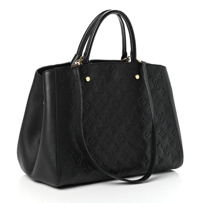 Louis Vuitton Empreinte Montaigne GM Black 4 of 10