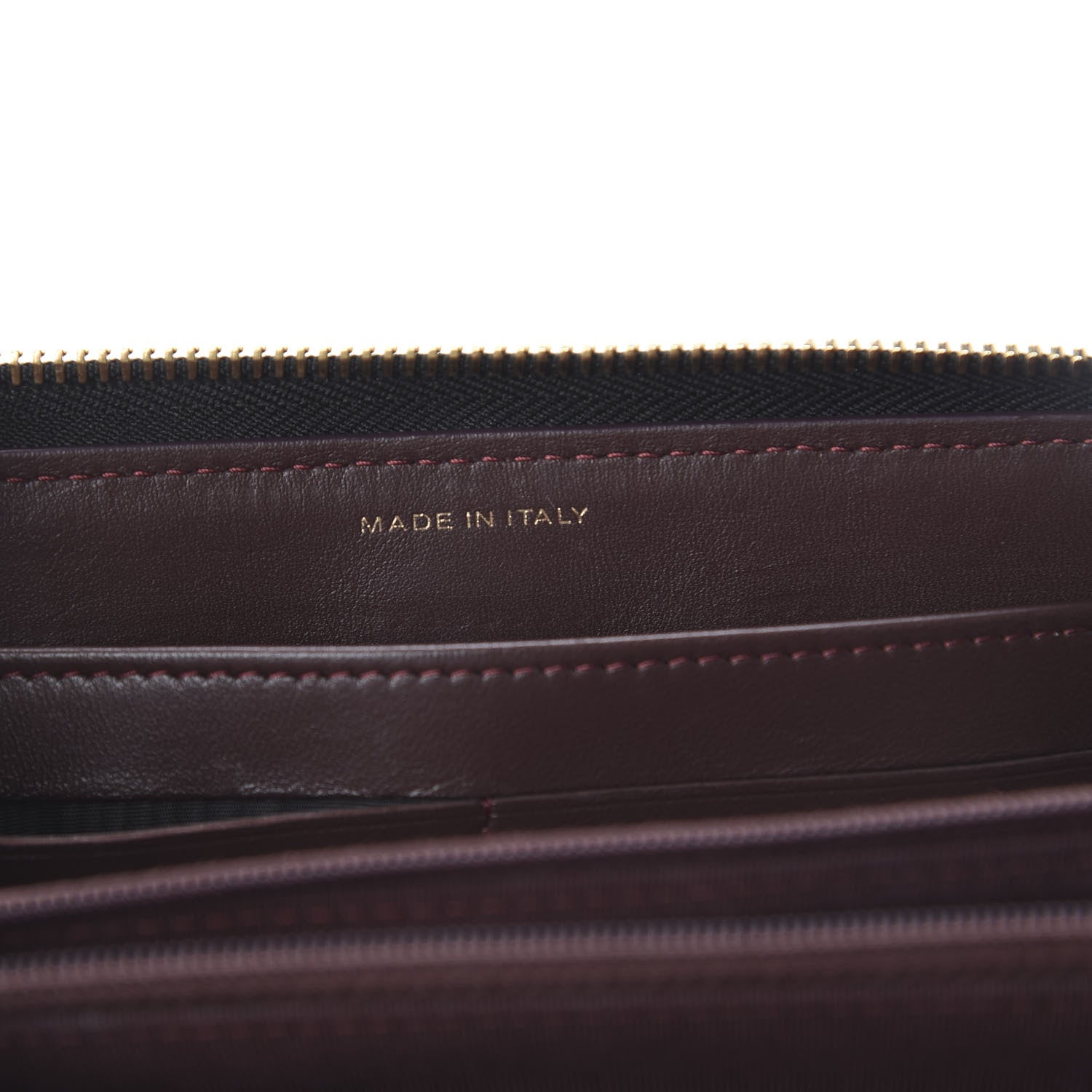 Chanel Lambskin Quilted Large Gusset Zip Around Wallet Black 6 of 7
