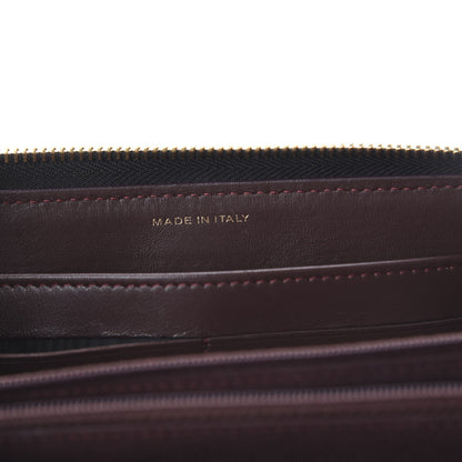 Chanel Lambskin Quilted Large Gusset Zip Around Wallet Black 6 of 7