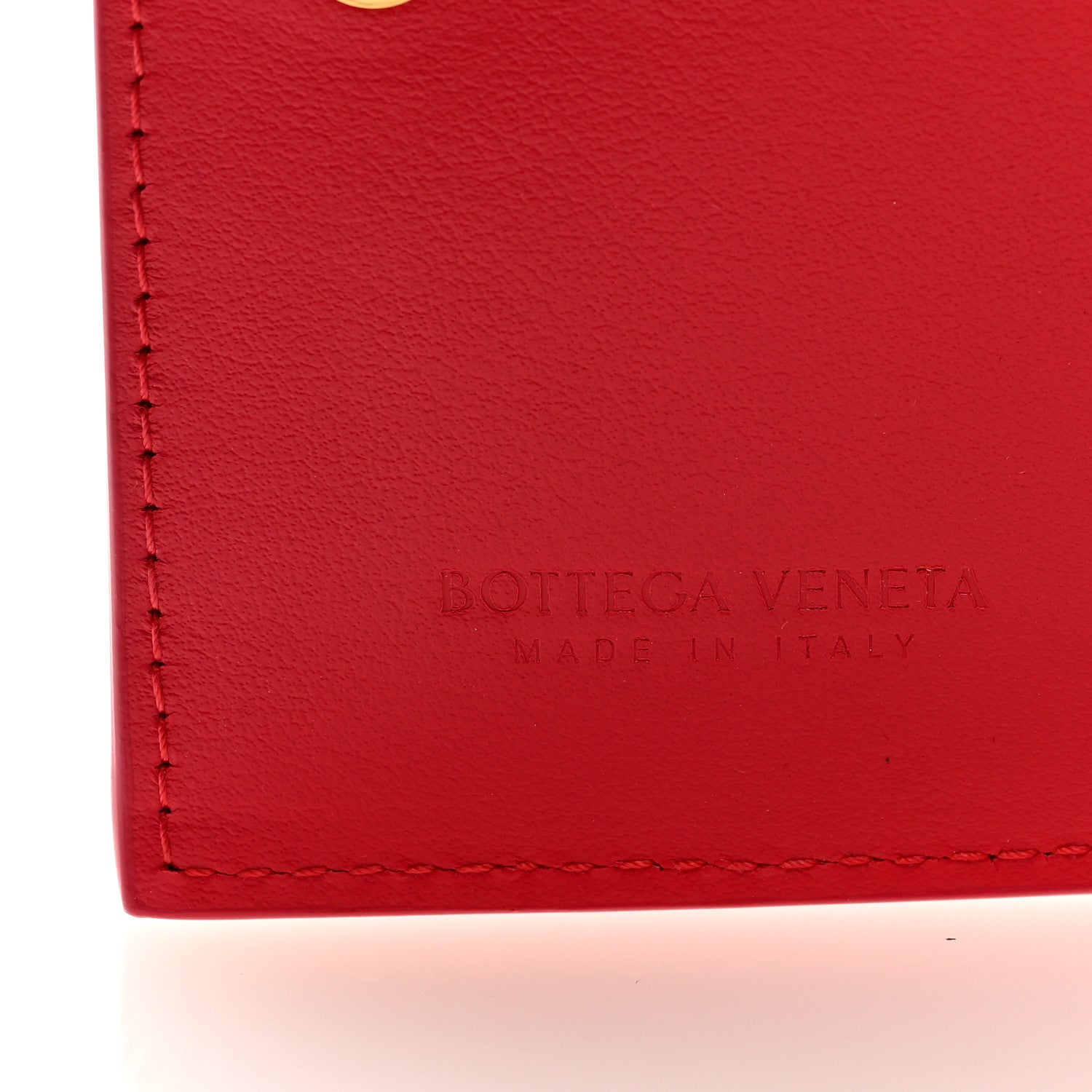 Bottega Veneta Calfskin Padded Zip Card Holder Nail Polish 6 of 6