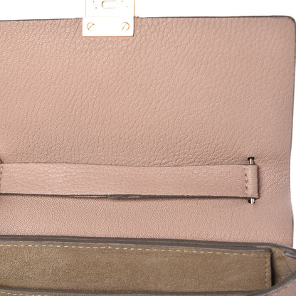 Chloe Grained Goatskin Drew Shoulder Bag Biscotti Beige 7 of 13