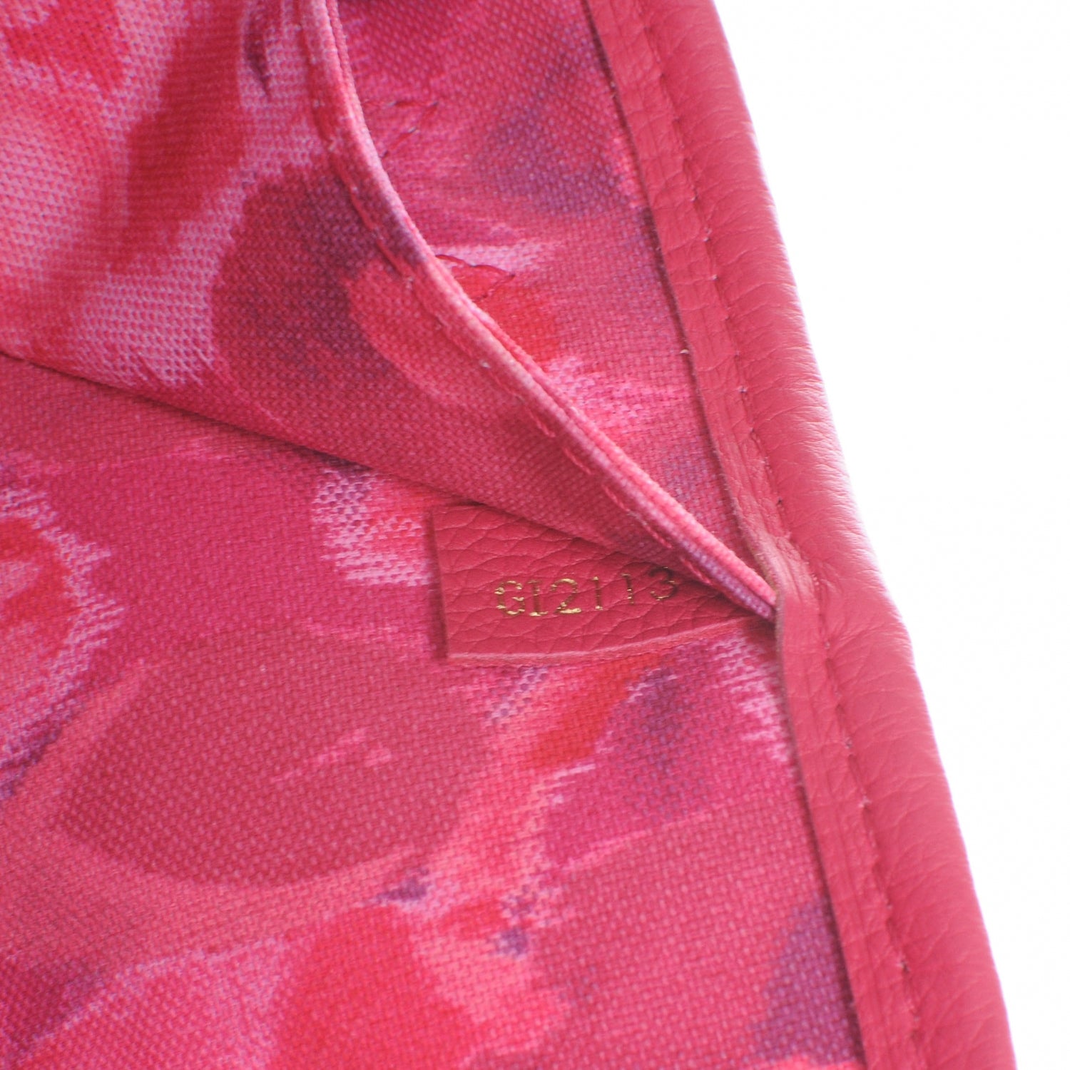 Louis Vuitton Monogram Articles de Voyage Ikat Neverfull MM Rose Indien 8 of 8