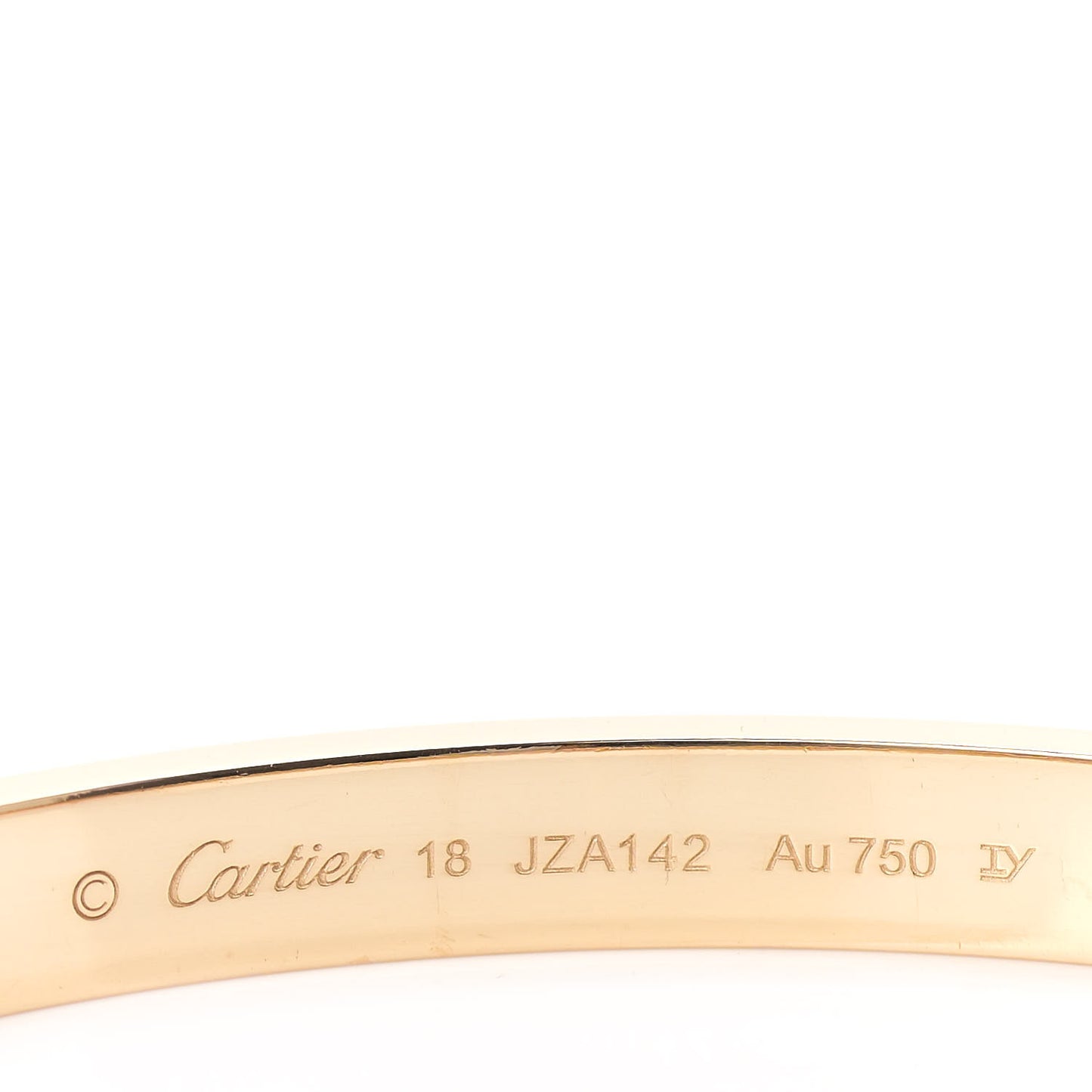 18K Yellow Gold LOVE Bracelet 18
