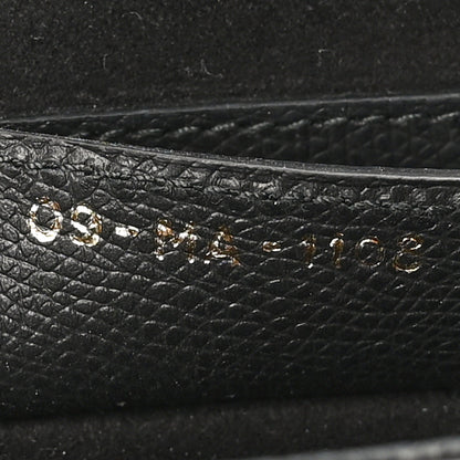 Christian Dior Grained Calfskin Saddle Bag Black 7 of 10