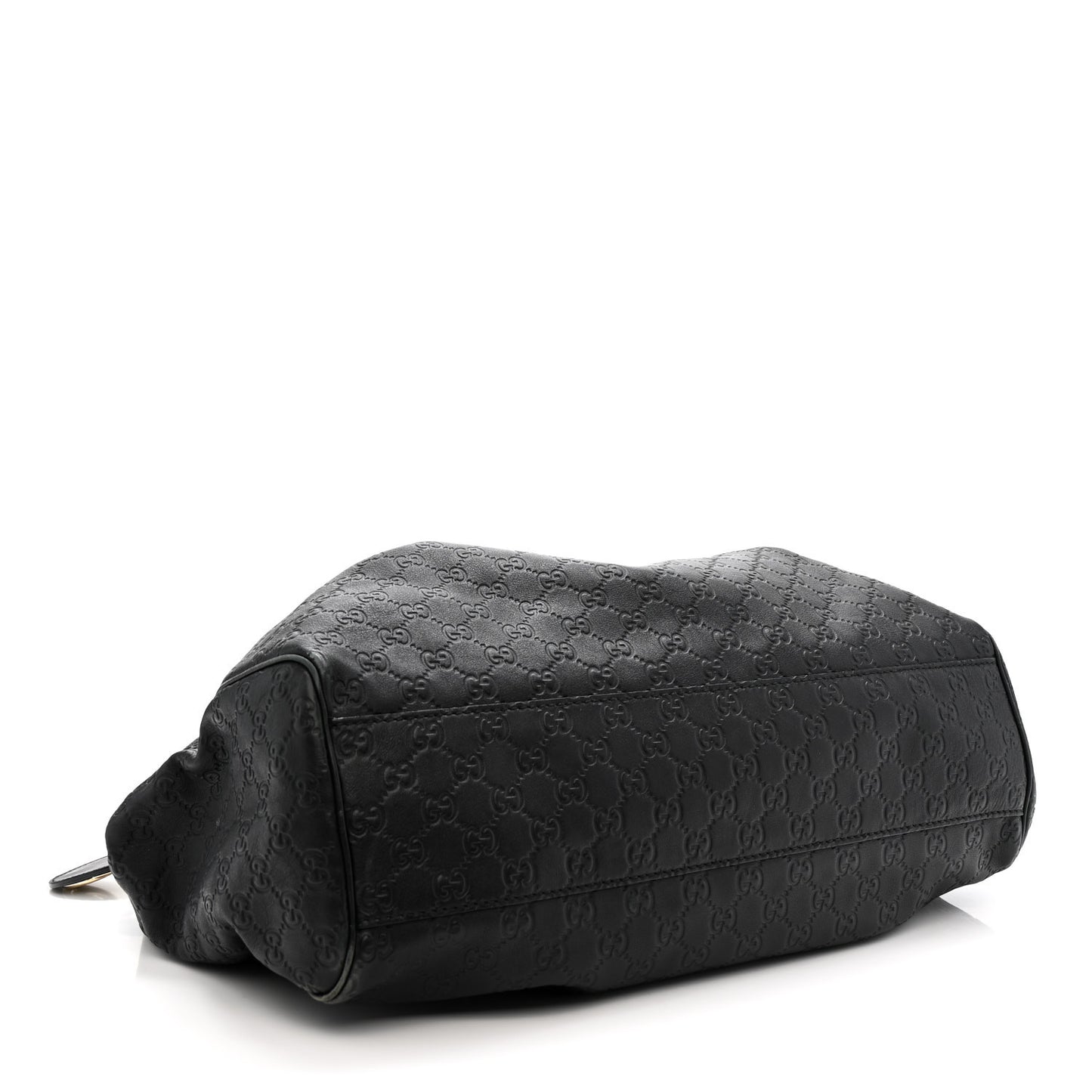 Guccissima Large Sukey Tote Black