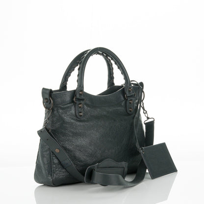 Balenciaga Agneau Classic Hardware Town Anthracite 4 of 9