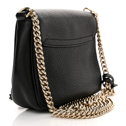 Gucci Pebbled Calfskin Small Soho Flap Crossbody Black 3 of 11