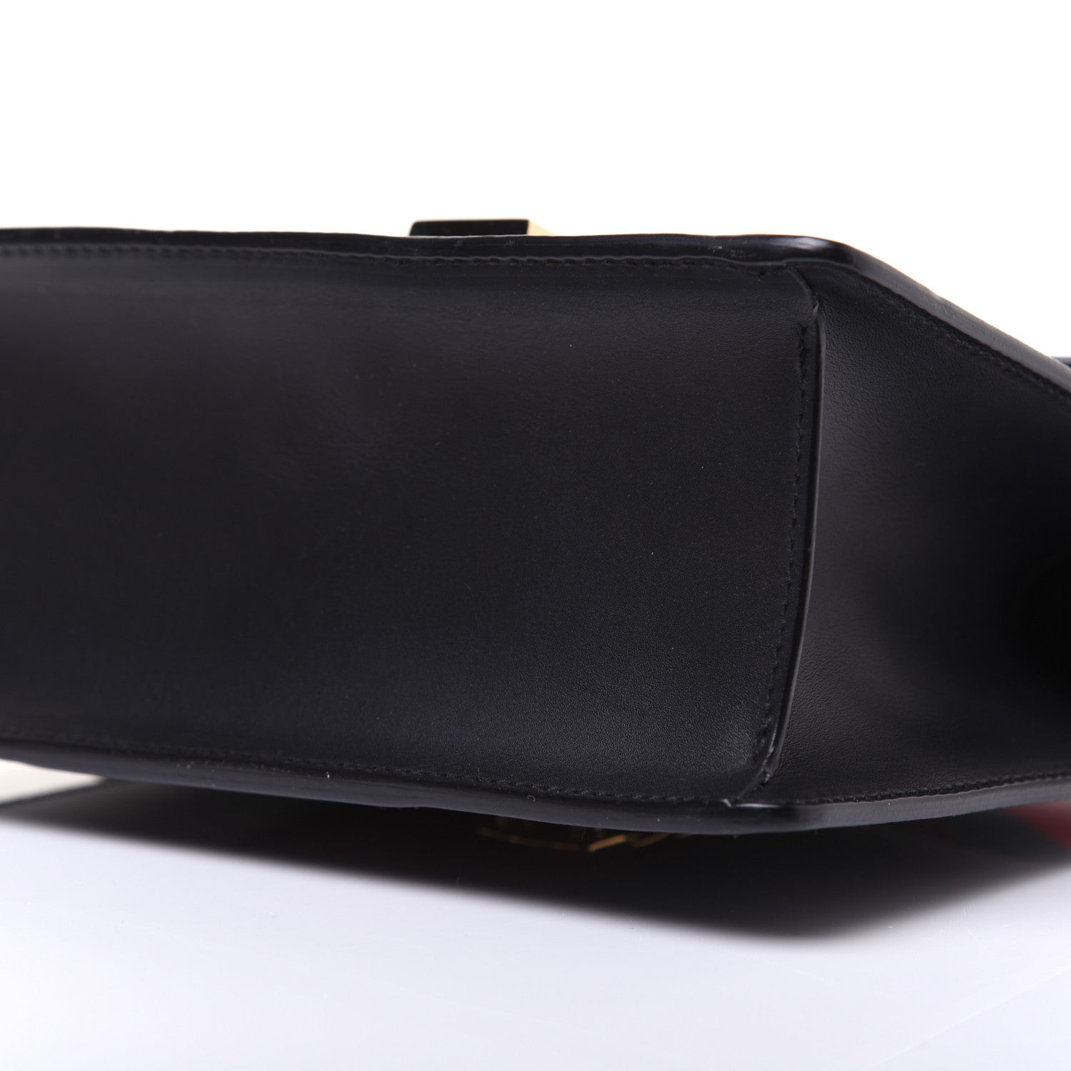 Gucci Calfskin Mini Sylvie Top Handle Bag Black 7 of 18