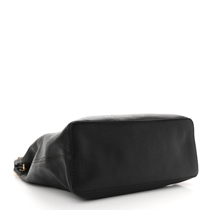 Gucci Pebbled Calfskin Large Soho Hobo Black 4 of 10