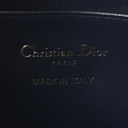 Christian Dior Denim Jacquard Oblique 30 Montaigne Dea Pouch  Blue 6 of 10