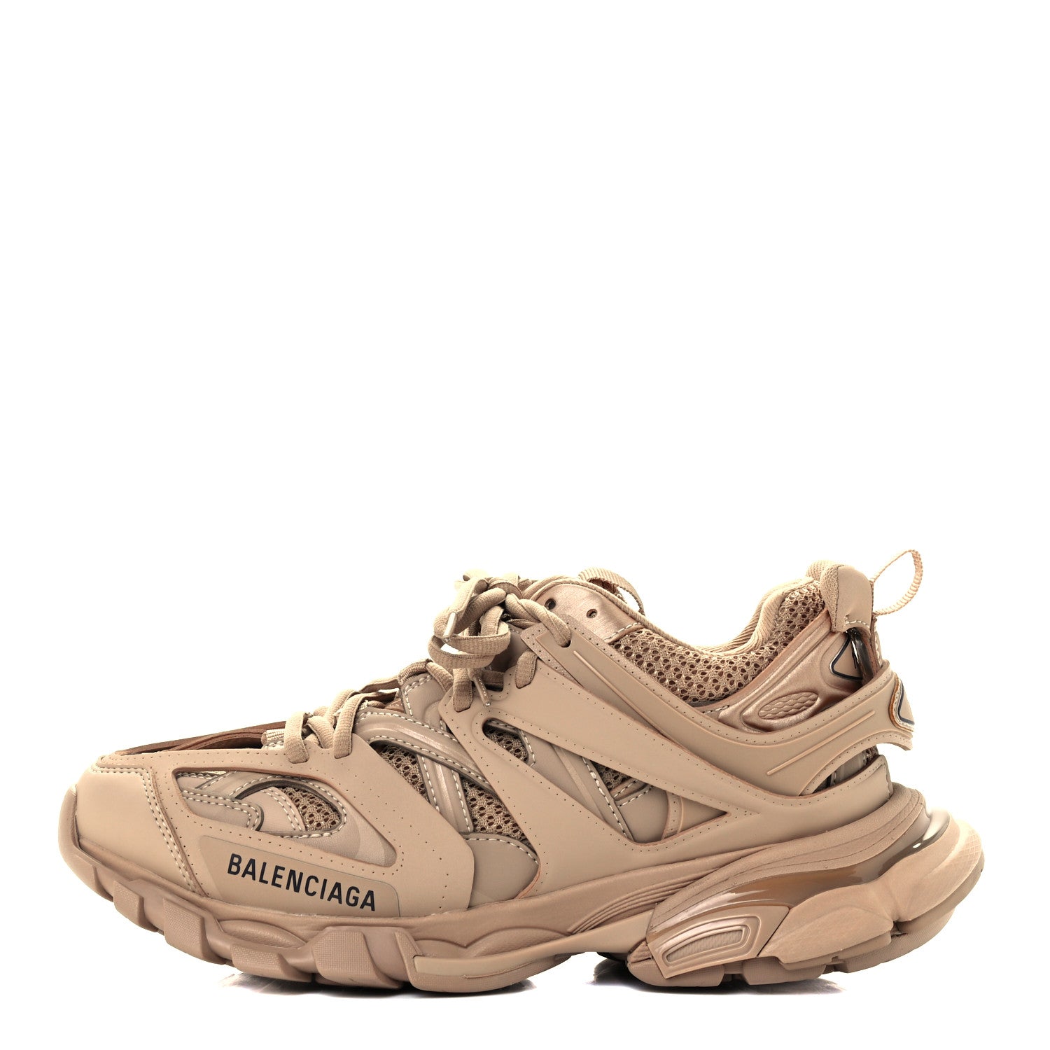 Balenciaga Mesh Rubber Uni-Matte Full Color Womens Track Sneakers 39 Full Beige 1 of 11