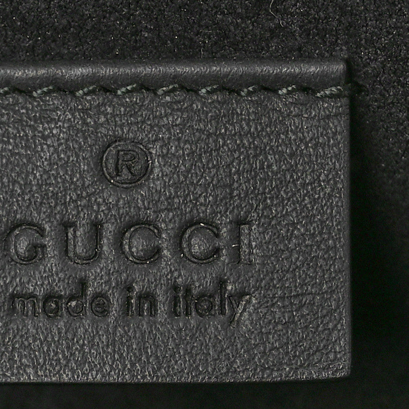 Gucci GG Supreme Monogram Medium Dionysus Shoulder Bag Black 7 of 14