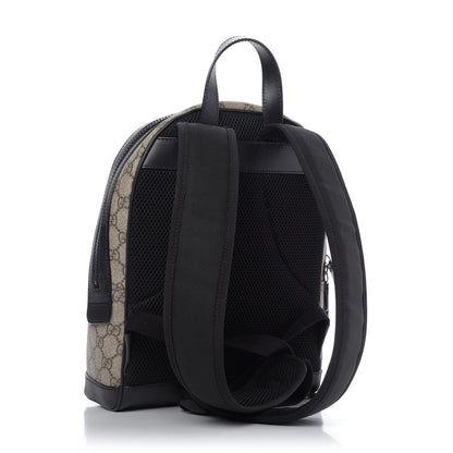 Gucci GG Supreme Monogram Small Eden Day Backpack Black 2 of 8