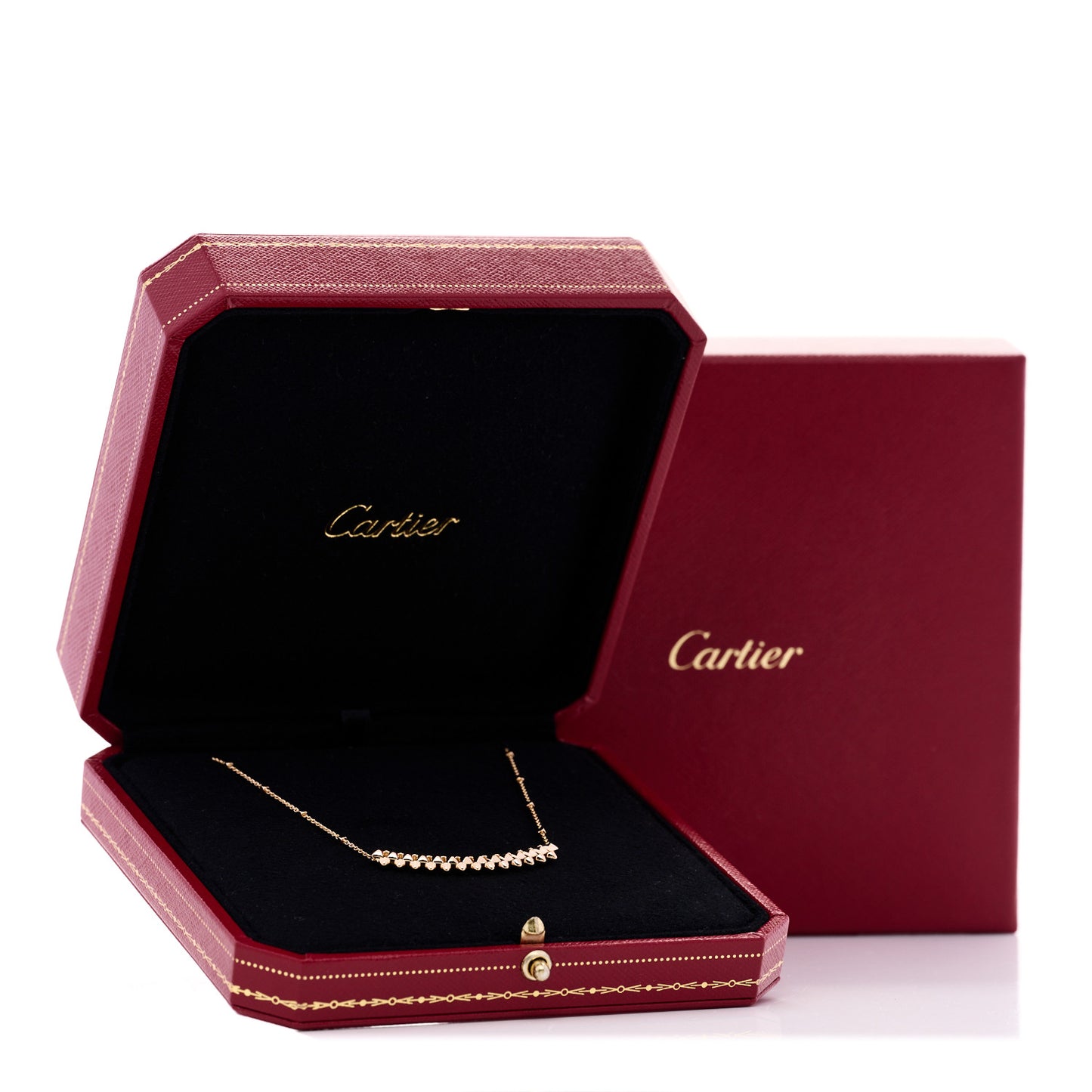 18K Pink Gold Small Clash de Cartier Necklace