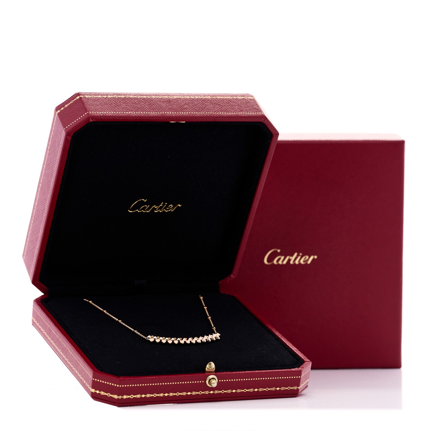 Cartier 18K Pink Gold Small Clash de Cartier Necklace 7 of 7