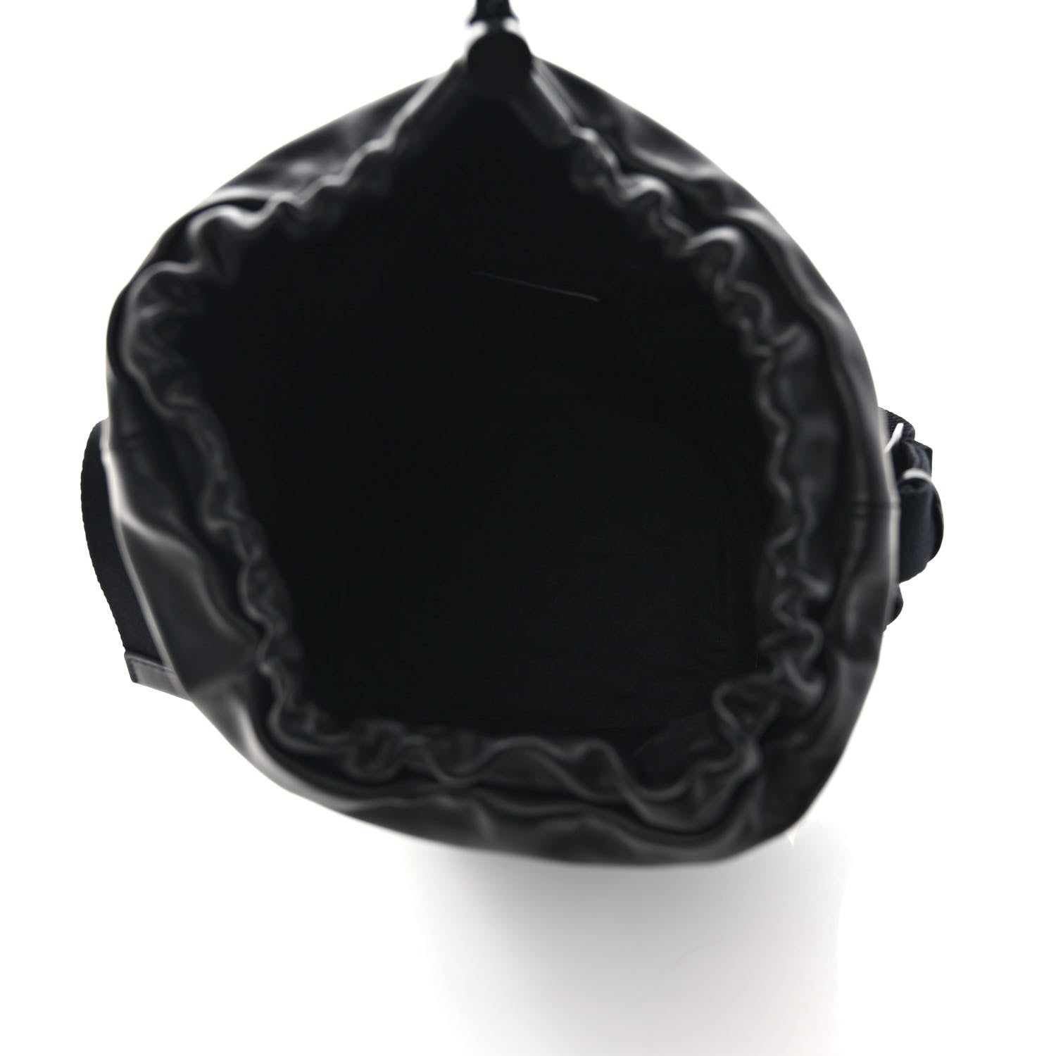 Bottega Veneta Perforated Calfskin Bucket Bag Black 6 of 9