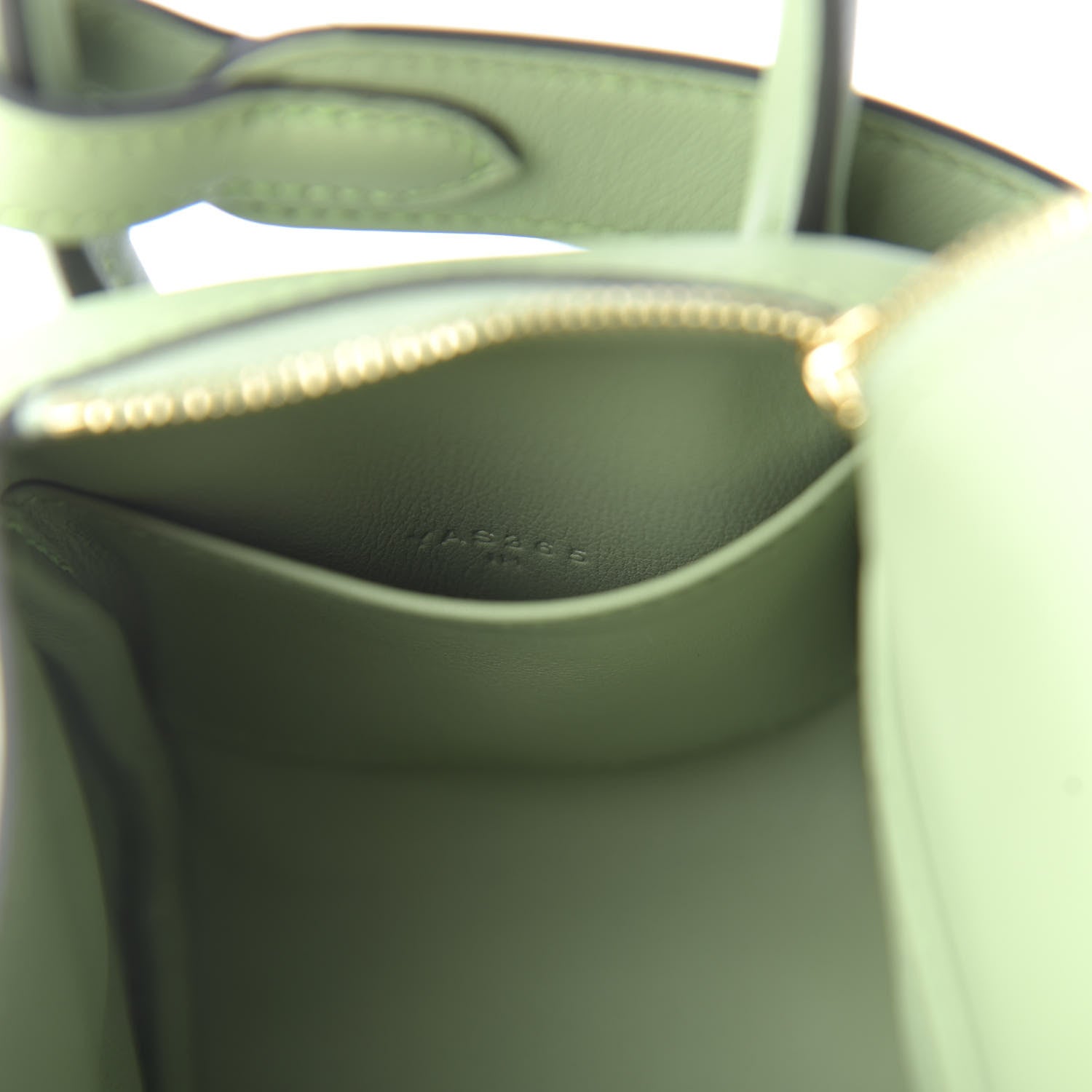 Hermes Swift Mini Lindy 20 Vert Criquet 8 of 11