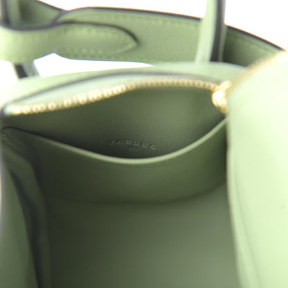 Hermes Swift Mini Lindy 20 Vert Criquet 8 of 11