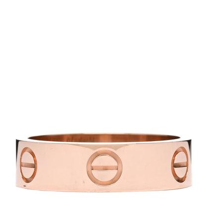 Cartier 18K Pink Gold 5.5mm LOVE Ring 54 6.75 1 of 5