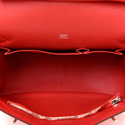 Hermes Taurillon Clemence Jypsiere 31 Rose Jaipur 5 of 17