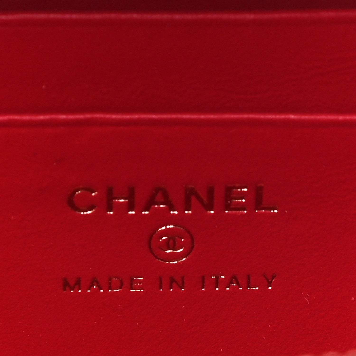 Chanel Caviar Quilted Filigree Vanity Clutch With Chain Red 7 of 12