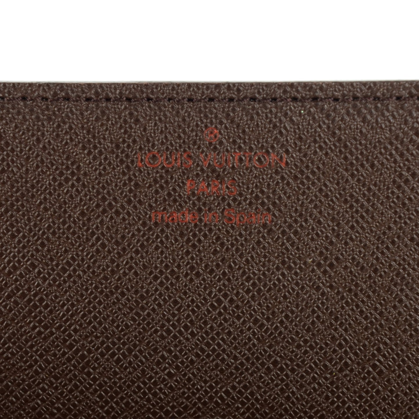 Damier Ebene Business Card Holder