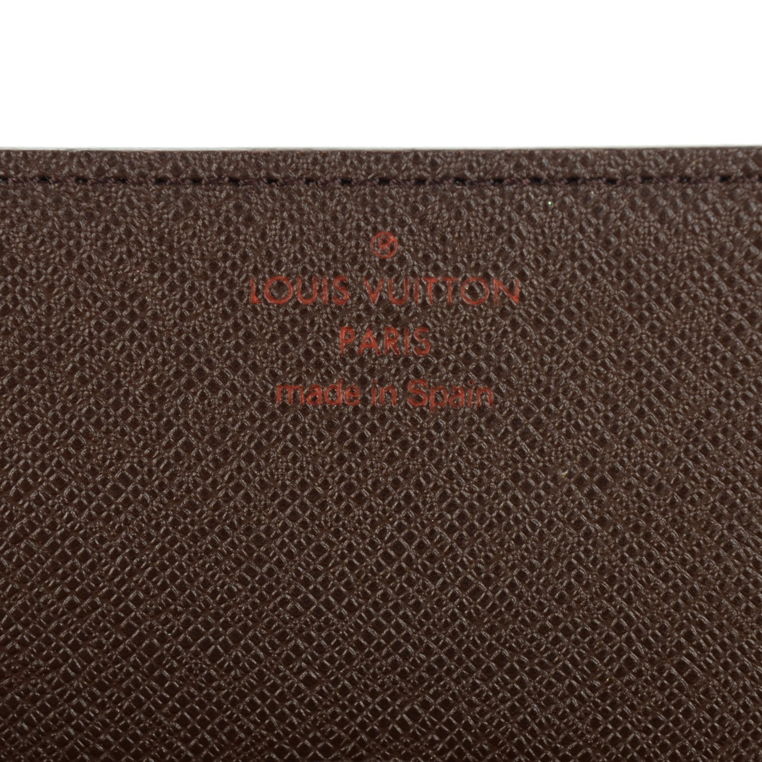 Louis Vuitton Damier Ebene Business Card Holder 6 of 7