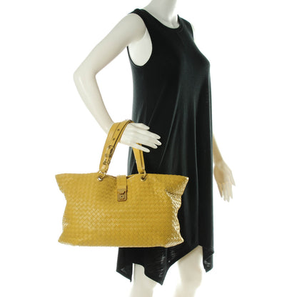 Bottega Veneta Nappa Intrecciato Large Capri Tote Moutarde 2 of 8