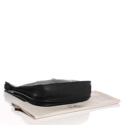 Hermes Taurillon Clemence Evelyne III GM Black 4 of 16